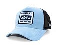Kappe New Era - Buffalo Patch Cord 9FORTY Trucker - Pastel Blue / Navy