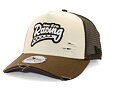 Kappe New Era - Motosport 9FORTY Trucker - Cream / Brown