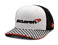 Kappe New Era - F1 Checkered Visor 9FIFTY Original Fit - Mclaren Racing - White