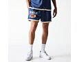 Shorts New Era - NBA Button Shorts - LA Lakers - Muted Indigo