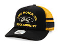Kappe Brixton - Ford Built Tough Mp Trucker Hat - Burnt Rubber/Empire Yellow