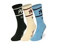 Socken New Era - MLB Crew Socks 3pk - NY Yankees - Green / Cream / Blue
