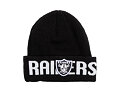 Mütze New Era - NFL Wordmark Beanie - LAs Vegas Raiders - Black