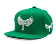 Kappe Reflection Luxury Shine Loud Snapback - Joker Grün / Weiß