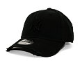 Kappe New Era - MLB Wash Distress 9FORTY - NY Yankees - Black