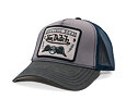Kappe Von Dutch - Electric Road Flying Eyeball Patch Baseball Trucker - Grey / Blue