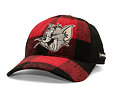 Kappe Capslab - Tom & Jerry Trucker - Tom Grin Buffalo Check - Red / Black