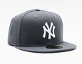 Kappe New Era - MLB Basic 59FIFTY - NY Yankees - Gray / White