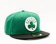 Kappe New Era 59FIFTY NBA Basic Boston Celtics Green / Black