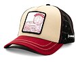 Kappe Capslab - Harry Potter Trucker - Hogwarts Express - Stone / Scarlet
