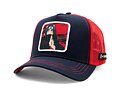 Kappe Capslab - Naruto Trucker - Itachi Hand Sign - Navy / Red