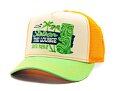 Kinder Kappe Stetson - Tiki Lounge Trucker - Cream / Lime / Orange