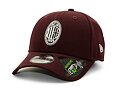 Kappe New Era - 9FORTY Repreve Fleck Crest AC Milan - Maroon