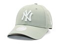 Damen Kappe New Era - MLB Metallic 9FORTY - NY Yankees - Mint Green / Off White