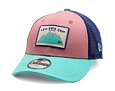 Kinder Kappe New Era - Outdoor 9FORTY TRUCKER - Pink / Teal