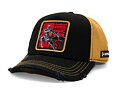 Kappe Capslab - Assassin's Creed Trucker - Naoe Shinobi - Black / Mustard