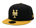 Kappe New Era - MLB 59FIFTY Day - NY Mets - Black & Gold