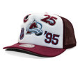 Kappe Mitchell & Ness - Gridlock Trucker - Colorado Avalanche - White