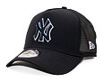Kappe New Era - MLB Outline 9FORTY Trucker - NY Yankees - Navy