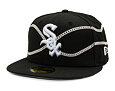 Kappi New Era - MLB Chain Wrap 59FIFTY - Chicago White Sox - Schwarz