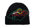 Mütze Mitchell & Ness - NHL Line Light Knit - Minnesota Wild - Black