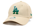 Damen Kappe New Era - MLB Womens Metallic Logo 9FORTY - LA Dodgers - Cream
