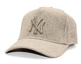Kappe New Era - MLB Melton Wool 9FORTY A-Frame - NY Yankees - Stone