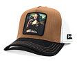 Kappe Capslab - Mona Gringa Art Trucker - Brown / White