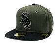 Kappe New Era - MLB Three Looms "American Herringbone" 59FIFTY - Chicago White Sox - Team Color
