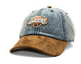 Kappe Mitchell & Ness - Den Suede Strapback - NBA - Los Angeles Lakers - Blue