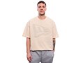 T-Shirt New Era - Tech Flag Oversized Tee - Cream / Grey