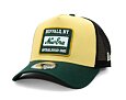 Kappe New Era - Buffalo Patch Canvas 9FORTY Trucker - Vegas Gold / Dark Green