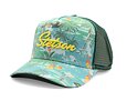 Kappe Stetson - Aloha Print Trucker - Mint / Green