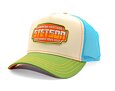 Kappe Stetson - Trucker Cap Lightning - Green/Light Khaki