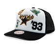 Kappe Mitchell & Ness - Gridlock Trucker Vntg - Dallas Stars - White
