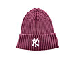 Mütze New Era - MLB Mini Logo Cuff Beanie - NY Yankees - Burgundy