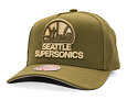 Kappe Mitchell & Ness - NBA Fashion Basic Pro HWC - Seattle Supersonics - Olive