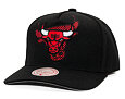 Kappe Mitchell & Ness - NBA Tilted Pro Snapback - Chicago Bulls - Black