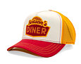 Kappe Stetson - Stetson's Diner Trucker - Cream / Red / Yellow