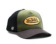 Kappe Von Dutch - Oval Patch Premium Baseball - Olive / Black
