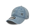 Kappe New Era - MLB Washed Denim Pin 9TWENTY - NY Yankees - Pastel Blue