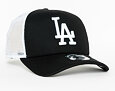 Kappe New Era - MLB Clean 9FORTY Trucker - LA Dodgers - Black / White