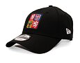 Kappe New Era 9FORTY National Team -  Czech Republic Black