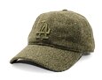 Kappe New Era - 9TWENTY MLB Harris Tweed - LA Dodgers - Olive