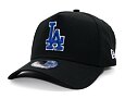 Kappe New Era - MLB World Series Patch 9FORTY A-Frame - LA Dodgers - Black / Light Royal