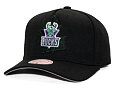 Kappe Mitchell & Ness - NBA Tilted Pro Snapback Hwc - Milwaukee Bucks - Black