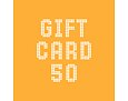 Geschenkgutschein 50 EUR