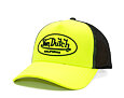Kappe Von Dutch - Neon California Logo Baseball Trucker - Neon Yellow / Black