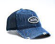 Kappe Von Dutch - Striped Corduroy Oval Patch Baseball - Navy