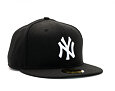 Kappe New Era - MLB Basic 59FIFTY - NY Yankees - Black / White